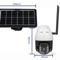 Weitwinkel 4G Wireless Surveillance Network Solarkamera